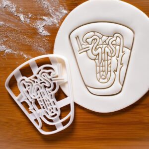 Nephron Cookie Cutter Human Kidney Anatomy Design Medical Students Biology Teachers Renal Organ Biscuit Cutter Urinary System Parts Physiology Educational Baking Crafting Tool (ONLY NEPHRON)