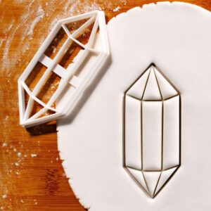 Crystal Points Cookie Cutter Style 2 Biscuit Mold for Crystal Enthusiasts Metaphysical Events Reiki Healing Sessions Holistic Celebrations Spiritual Gatherings Meditation and Wellness