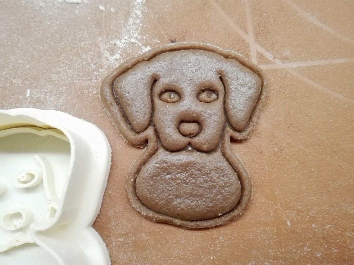 Labrador Dog Cookie Cutter Set for Baking Pet Theme Cookies Fondant Sugar Paste Cupcake Decoration DIY Craft Supplies for Dog Lovers Kids Birthday Party Animal Rescue Events - Image 3
