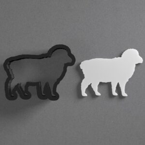 Sheep Animal Cookie Polymer Clay Cutter with Sharp Tapered Edge for Jewelry Making, Mini Stud Earrings, Pendant Sets, Earring Craft Tool, Cookie Cutter for Clay and Dough Shaping