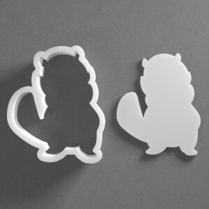 Beaver Cookie Cutter Cute Cartoon Animal Shape Baking Tool for Cookies Biscuits Fondant Dough Clay Jewelry Making Earring Craft Decorating Party Baking and Daily Home Use