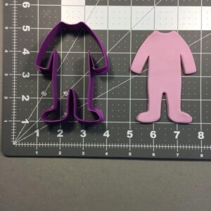 Baby Bodysuit 102 Cookie Cutter Black Cookie Baby Clothes Shaped Baking Mold for Baby Shower Cookies Themed Parties Gift Decorations Creative Kitchen Fun and Cute Newborn Celebration