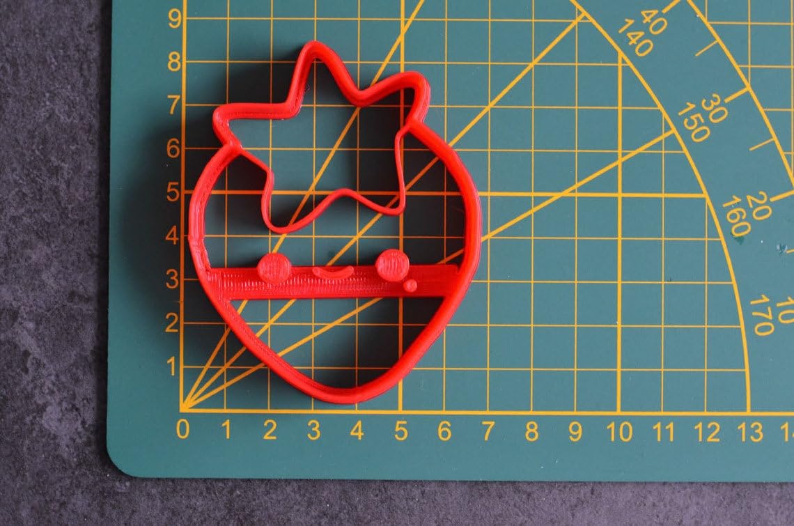 Strawberry Cookie Cutter for Creative Baking | Fruit Shape Mold for Cookies, Fondant, Biscuits, and Crafts | Perfect for Themed Treats, Parties, and DIY Baking Projects - Image 2