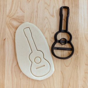 Guitar Music Lover Cookie Fondant Clay Cutter India Cookie Musical Instrument Shaped Mold for Baking Crafts Party Treats Musician Themed Cakes Cookies DIY Gifts and Creative Projects