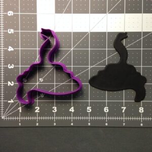 Snake 101 Cookie Cutter Black Cookie Reptile Shape Baking Tool for Jungle Safari Themed Cookies Birthday Parties School Activities Wildlife Crafts Cake Decorations and Fun Baking