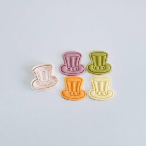 Black Uncle Sam Hat Cookie Cutter Patriotic Hat Cookie Cutter Stamp Set COOKIE National Theme Baking Tool Fondant Mold for Cookies Cake Decorating Celebration Home Use India
