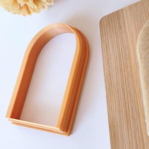 Arch Window Cookie Cookie Cutter for Wedding and Party Treats, Large Polymer Clay and Dough Cutter for Shaping Elegant Window and Arch Designs in Cookies, Crafts, and Fondant Projects