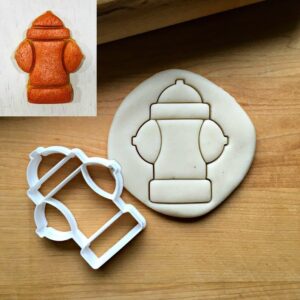 Cookie Fire Hydrant Cookie Cutter for Emergency Services, Pet-Themed Baking, Biscuit, Fondant, Sugar Craft, Clay Modeling, Cupcake Decoration, Public Safety Crafts and Treats, Made in India
