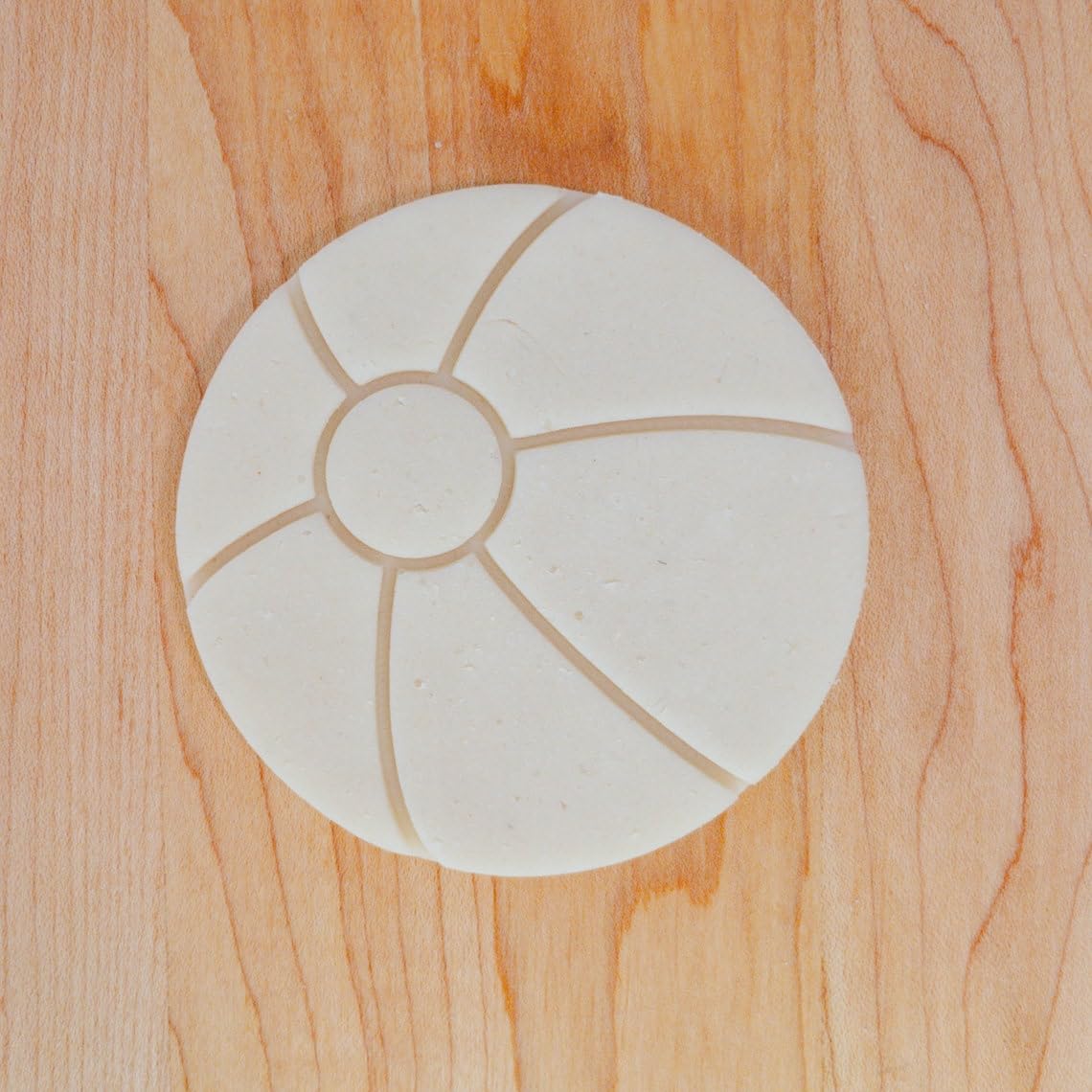 Beach Ball Cookie Cookie Cutter and Fondant Embosser Stamp for Summer Baking, Beach Party Treats, and Clay Crafting Fun Beachball Design for Events in India - Image 4
