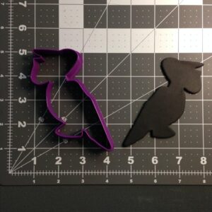 Pelican Cookie Cutter Black Cookie India Baking Tool for Making Bird, Animal, and Nature-Themed Cookies, Fondant, Chocolate, Cake Decorations, DIY Crafts, Party Treats, and Creative