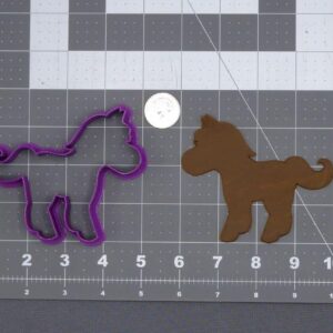 Horse Body Cookie Cutter Silhouette Black Cookie India Baking Tool for Making Horse, Animal, and Equestrian-Themed Cookies, Fondant, Chocolate, Cake Decorations, DIY Crafts, Party