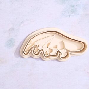 Ant eater cookie cutter set for baking wild animal cookies fondant cake toppers and crafts perfect for zoo themed events wildlife education school projects and unique home baking