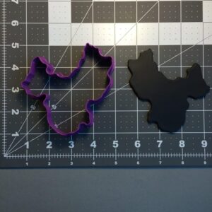 China 100 Cookie Cutter Black Cookie Country Map Shape Biscuit Cutter for Geography Crafts Asian Theme Baking Educational Activities Travel Party Decor Clay Modeling Political Gift