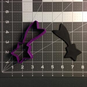 Shooting Star Cookie Cutter for Baking Fondant Clay Crafts Kids Party Decoration Celestial Theme Sugar Paste Art Cake Topper DIY Tools for Classrooms Birthdays and Holiday Events