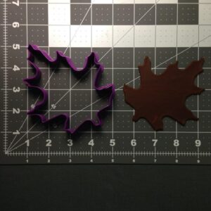 Black Oak Leaf 102 Cookie Cutter Cookie Autumn Leaf Biscuit Mold for Fall Cookies Thanksgiving Baking Forest Theme Party Fondant Cake DecorationNature Craft Supplies