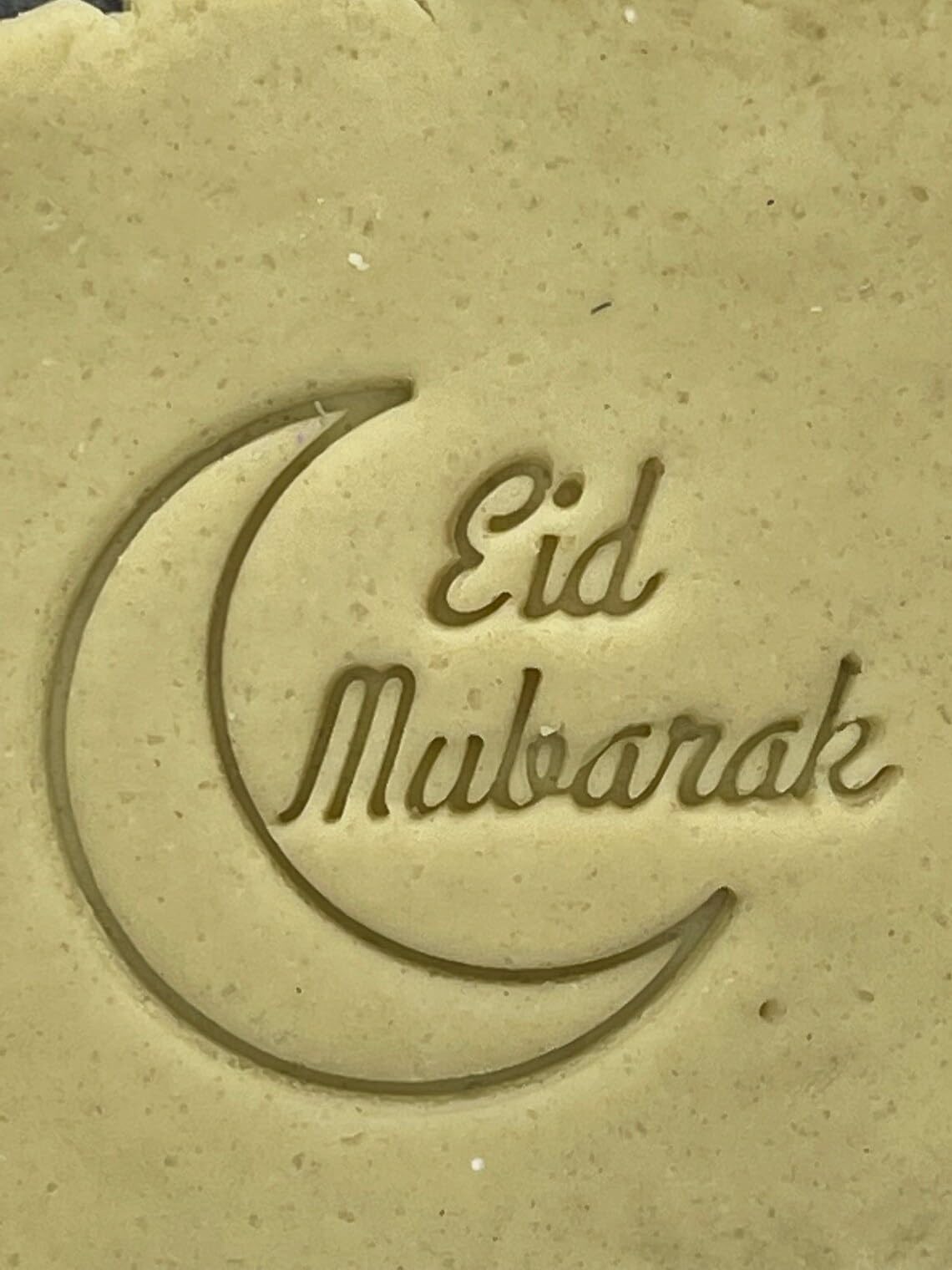 Eid Mubarak Moon Cookie Cutter Shape for Making Homemade Shortbread Cookies Pastry Sugar Paste Fondant Cake Decorations Perfect for Ramadan Eid Celebrations Islamic Festive Baking - Image 4