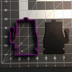 Black Slot Machine 100 Cookie Cutter Cookie Casino Theme Biscuit Mold for Las Vegas Party Baking Game Night Desserts Casino Birthday Decorations Crafts and Edible Cookie Favors