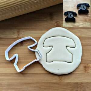 Cookie Telephone Cookie Cutter for Retro, Vintage, Communication, Biscuit, Fondant, Cake Decoration, Sugar Craft, Cupcake Toppers, Made in India