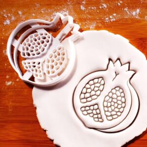 Pomegranate Cookie Cookie Cutter Featuring Symbolic Fruit Design Ideal for Festive Baking Mythology-Themed Biscuits Fondant Clay Cheese Sugarpaste Marzipan Treats and Creative Craft