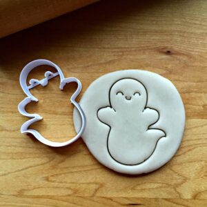 Cookie Smiling Ghost Cookie Cutter, Suitable Size for Halloween, Spooky-Themed Baking, Ideal for Fun Halloween Parties, Ghost Cookies, Cake and Cupcake Decorations, Made in India