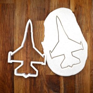 Black F16 Fighter Jet Cookie Cutter India cookie Military Plane Shape Air Force Aviation Fondant Baking Tool Christmas Cookies Pilot Gift Cake Decorating Clay Jewelry Cutter