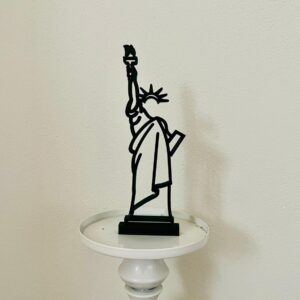 Minimalist Statue Statue of Liberty Tabletop Figure - New York City Home Decor and Travel Gift
