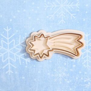 Comet cookie cutter set for space themed baking fondant cookies pastries ideal for astronomy birthday parties kids activities school science projects cake decorating and creative crafts