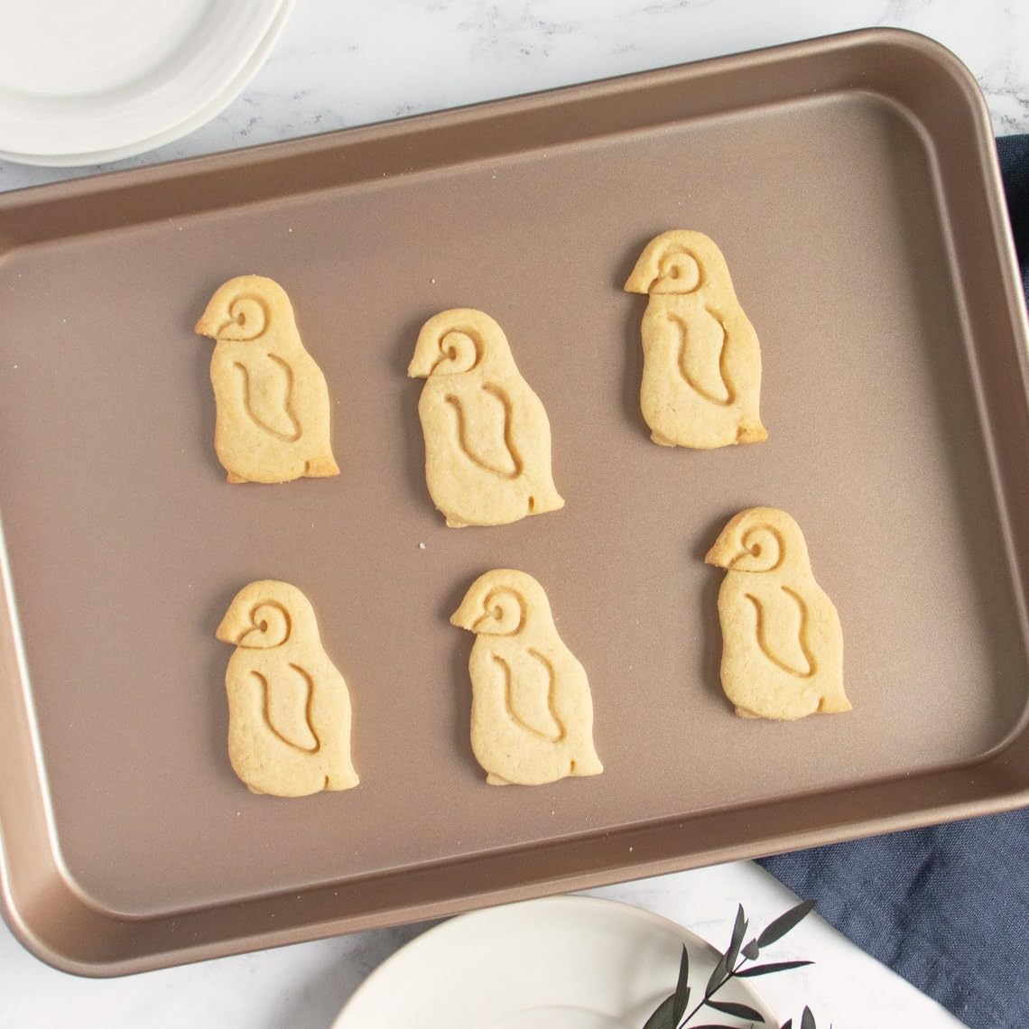 Baby Penguin Cookie Cutter Cookie for Wildlife and Antarctica Themed Baking Flightless Bird Biscuit Fondant Clay Cutter for Educational Treats Kids Parties Animal Lovers (ONLY Baby Penguin) - Image 2