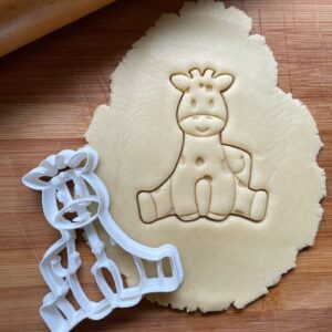Cookie Baby Giraffe Cookie Cutter for Animal Theme Party, Baby Shower, Fondant, Biscuit, Sugar Craft, Cake Decoration, Clay Modeling, Cupcake Toppers, Made in India