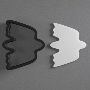 Flying Bird Dangle Shape Polymer Clay Cutter with Sharp Tapered Edge for Clean Cutting, Jewelry and Earring Tool for Mini Studs and Pendant Sets, Cookie Cutter for Nature