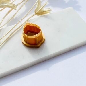 Elm Leaf Clay Earring Cutter for Polymer Clay Jewelry Making Detailed Leaf Shape Nature Inspired Clay Cutter Tool for Botanical Earrings DIY Crafts and Handmade Clay Accessories