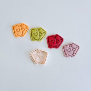 Black Poker Card Cookie Cutter Stamp Plastic Love Poker Card Shape Baking Tool for Valentine Day Cookies Biscuits Fondant Party Treats Home Baking Romantic Desserts