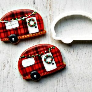 Camper Van Cookie Cookie Cutter for Baking, Travel Theme Dessert Decoration, Made in India, Ideal for Outdoor Parties, Kids Activities, and Camping Events