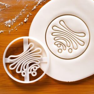 Golgi Apparatus Design 1 Cookie Cutter for Human Cell Organelle Science Themed Party Baking Biscuit Dough Cutter Educational Biology Classroom Tools STEM Learning Activities (ONLY DESIGN 1)