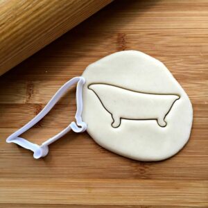 Cookie Bath Tub Cookie Cutter for Spa Party, Bathroom Decor, Biscuit, Fondant, Cake Decoration, Sugar Craft, Cupcake Toppers, Baby Shower, Made in India