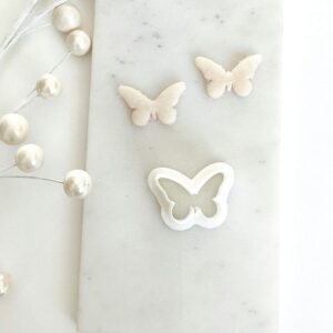 Butterfly Clay Earring Cutter for Polymer Clay Jewelry Making, Cookie Butterfly Clay Cutter for DIY Handmade Earrings, Artistic Clay Jewelry Tools, Nature-Inspired Craft Supplies
