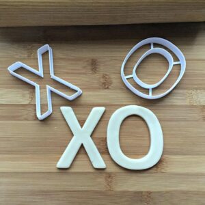 Tic Tac Toe Cookie Cookie Cutters Multi Size Made in India for Fun Interactive Baking with Center Cut Design Reusable Cookie for Cookies Fondant Sandwiches Crafts Games