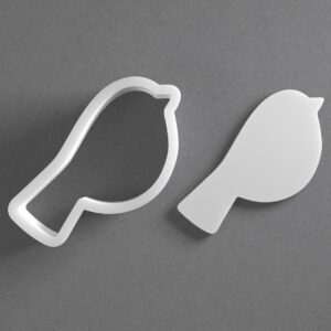 Cute Small Bird Cookie Cutter Stylized Animal Shape Baking Tool for Cookies Biscuits Fondant Dough Clay Jewelry Making Earring Craft Decorating Party Baking and Daily Home Use