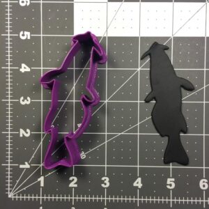 Catfish Cookie Cutter Black Cookie India Baking Tool for Making Fish and Aquatic-Themed Cookies, Fondant, Chocolate, Cake Decorations, DIY Crafts, Party Treats, and Creative Projects