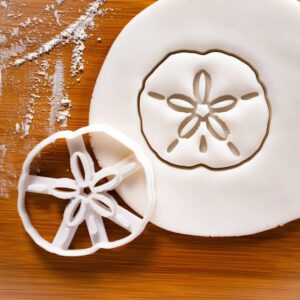 Sand Dollar cookie cutter Bake biscuit cutter nautical summer beach party ocean seaside mermaid under sea themed birthday pool party baking decoration coastal sea shell (ONLY SAND DOLLAR)