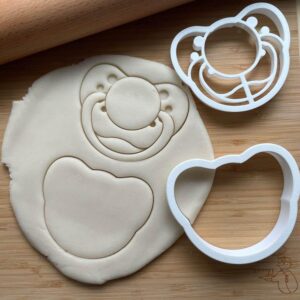 Set of 2 Baby Pacifier Cookie Cutters Cookie - Suitable Size - Made in India - Cute Baby Shower Cookie Molds for Baking, Fondant, Crafting, DIY Gifts, Party Favors & Celebration Treats