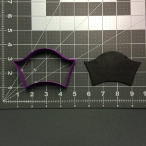 Nurse Cap Black Cookie Cutter for Medical Theme Party Nurse Appreciation Gift Baking Tool for Shaping Cookies Fondant Clay Crafts Hospital Graduation and Healthcare Event Decorations