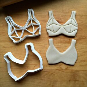 Set of 2 Cookie Bikini Top and Bra Cookie Cutters, Suitable Size Summer Beach Party Baking Tools – Made in India