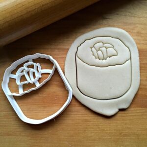 Cookie Sushi Roll Cookie Cutter for Japanese Food Theme Cookies, Biscuit, Fondant, Cake Decorating, Bento Party or Sushi Night Treats, Suitable Size, Made in India