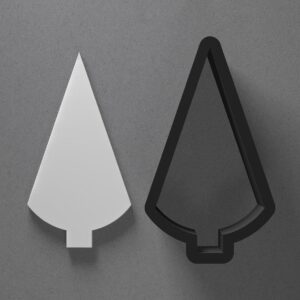 Tree Arrow Head Triangle Cookie Polymer Clay Cutter with Sharp Tapered Edge for Earring Making Jewelry Tools Mini Studs Pendant Set Craft Supplies Cookie Cutter Art and DIY Accessories