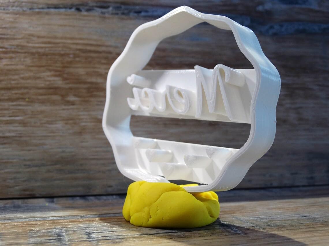 Thank you message cookie cutter India cookie for making sand biscuits pastry sugar paste fondant stamping cake decoration baking tool for homemade desserts and ELACE bakery treats - Image 4