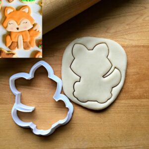 Fox Raccoon Cookie Cutter Cookie - Suitable Size - Made in India - Perfect for Wildlife, Forest-Themed Parties, Fun Cookie Shaping - Durable Cookie Cutter Shaping Cookies, Fondant
