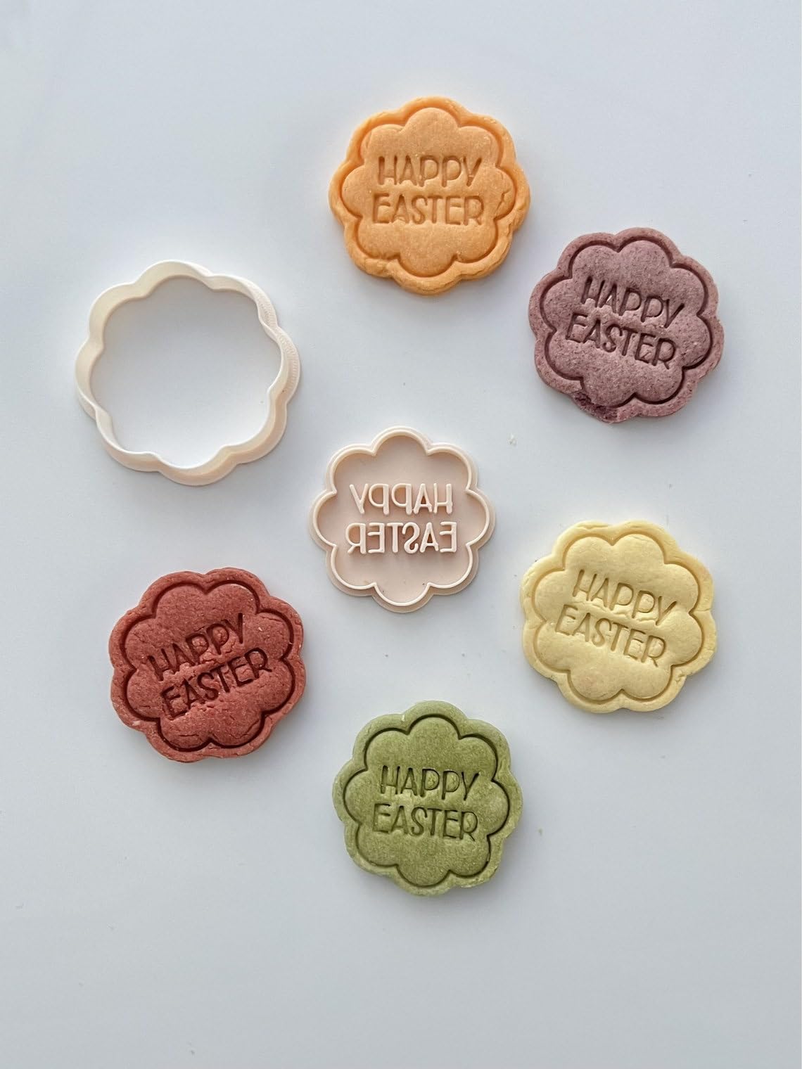 Black Easter Flower Cookie Cutter Set with Boho Sunflower and Spring Daisy Stamp Tools for Holiday Baking Homemade Cookies Fondant Cake Decorating Party Favors and Seasonal Celebration - Image 4