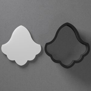 Flower Petal Bell Shaped Polymer Clay Cutter with Sharp Tapered Edge for Precise Cutting, Jewelry and Earring Tool for Mini Studs and Pendant Sets, Versatile Cookie Cutter for Crafting
