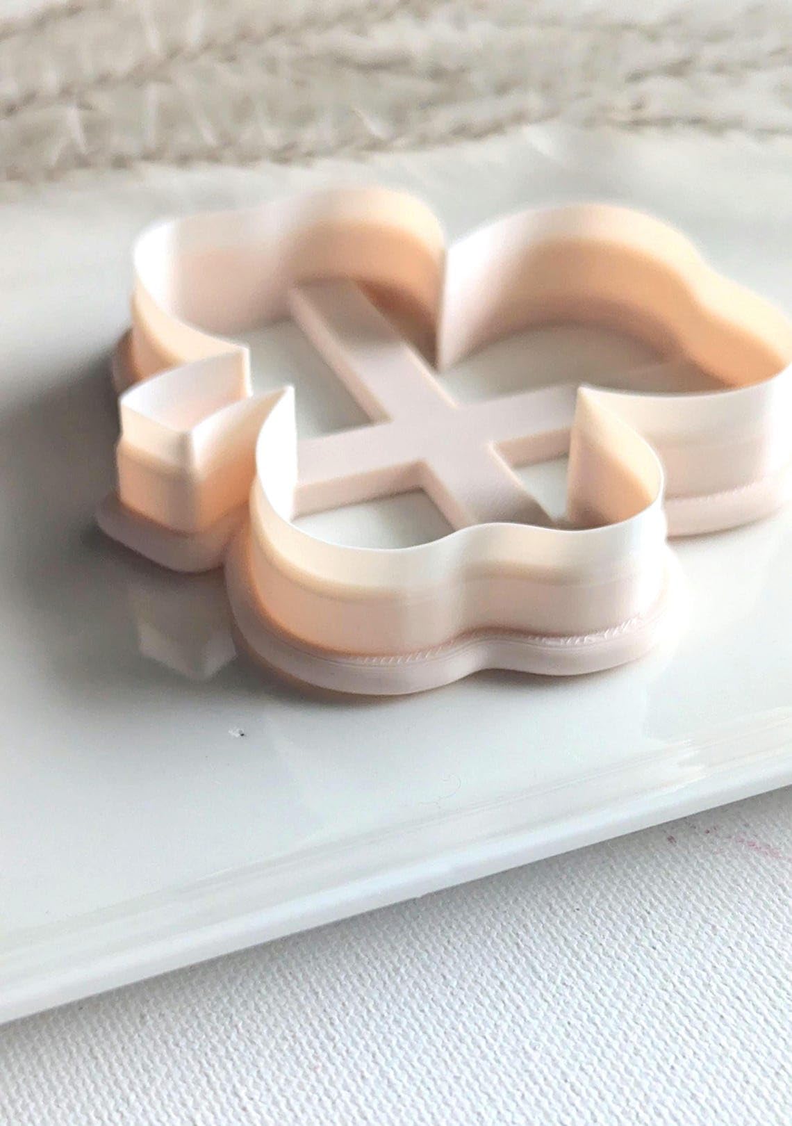 Shamrock Cookie Cutter for Baking and Polymer Clay Crafts Clover Shaped Clay Cutter Tool for St Patricks Day Cookies Handmade Earrings Fondant Decorations and Holiday Art Projects - Image 2